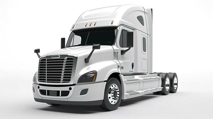 Freightliner Cascadia Hub Cap  (Steer Axle)