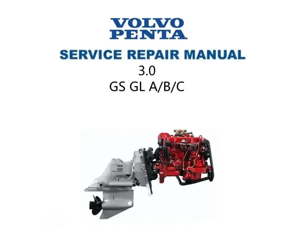 Volvo Penta GS, GL, GSi Service Manual