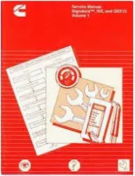 Cummins ISX Service Manual Vol 1