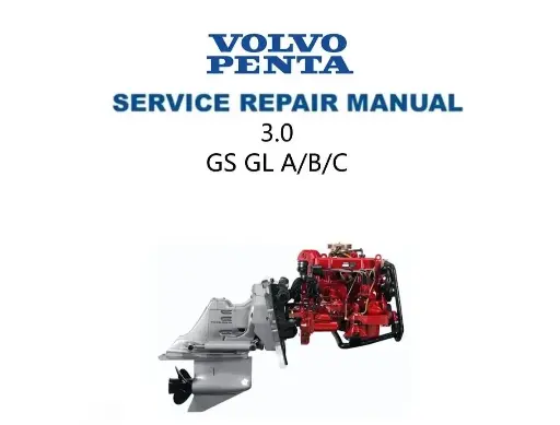 Volvo Penta GS, GL, GSi Service Manual